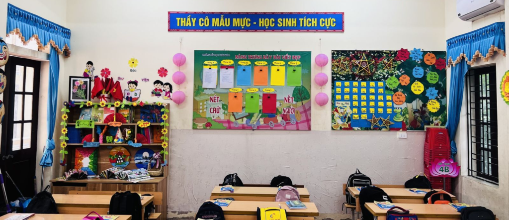 3 Yếu Tố Cần Thiết Trong Trang Trí Lớp Học tiểu học 